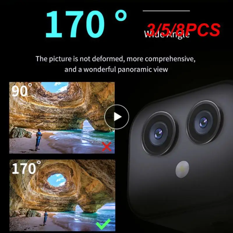 

3/5/8PCS Video Intercom Video Cards Home Appliance Security Protection Camera Outdoor Wifi Baby Camera Monitor