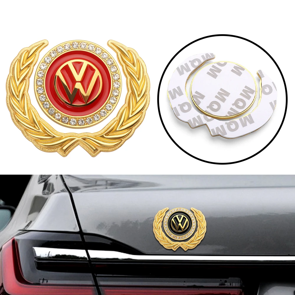 1/2 шт. автомобильный Стайлинг 3D металлический логотип кузова крыло боковое окно