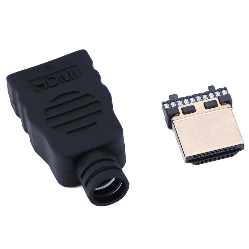 

1 шт., HDMI Штекерный разъем, стандартная коробка высокого качества