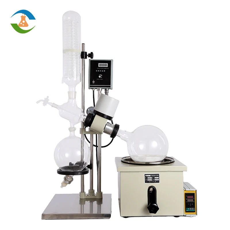 

Industrial Rotary Evaporator 5l Vacuum Vaporizer Water Pump Chiller
