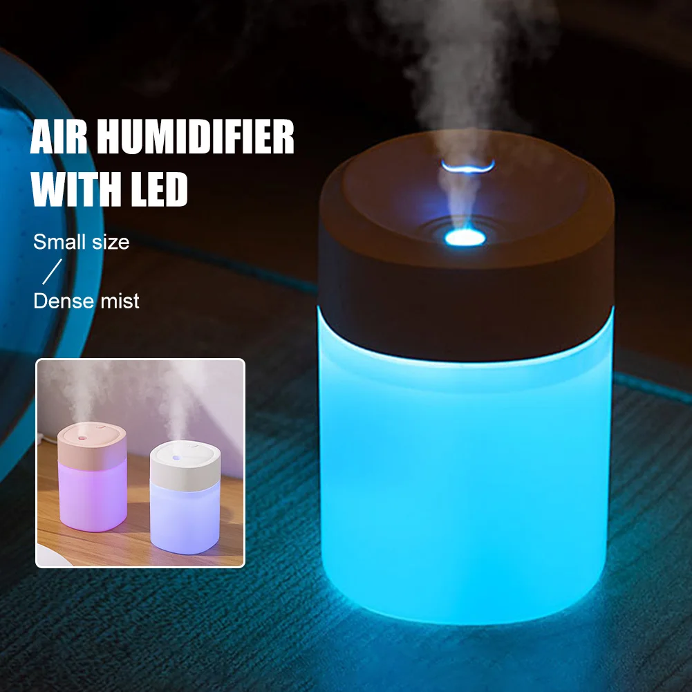 

200ml Portable Mini Car Air Humidifier USB Powered Essential Oil Diffuser Smart Purifier With LED Lamp Auto Interior Accessories