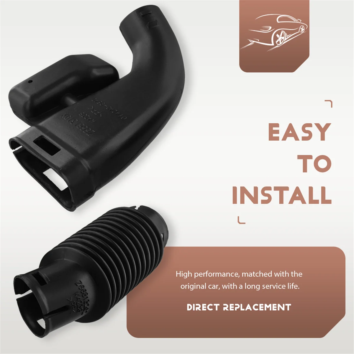 Автомобильный впускной шланг воздуховода для Mazda 3/M3 XC/BL 1.6L 2008-2013 двигатель Z668-13-200