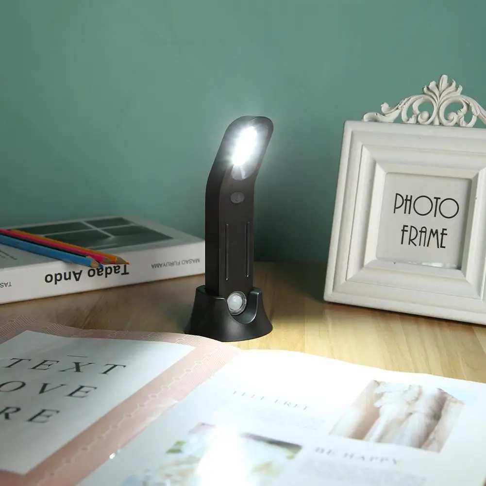 

5LED Motion Sensor Night Light Wardrobe Bedroom Wall Lights Bedside Table Lamp Stable Performance No Heating Safety