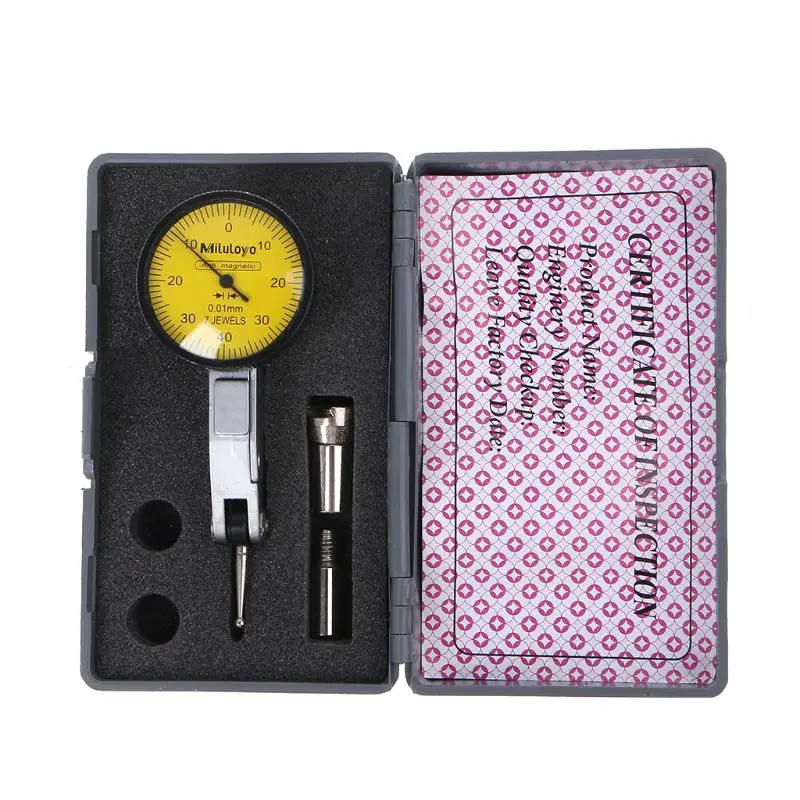 

0-0.8mm Precision Level Gauge Scale Metric Dovetail Rails Dial Test Indicator dropshipping