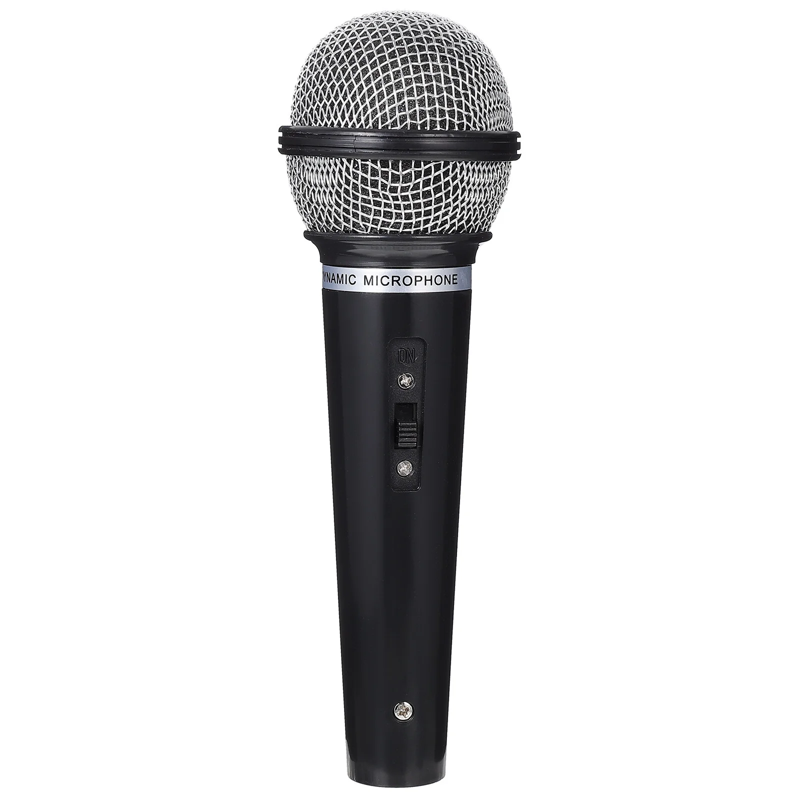 

1Pc Stage Performance Microphone Toy Mic Plaything for Children Use (Black)