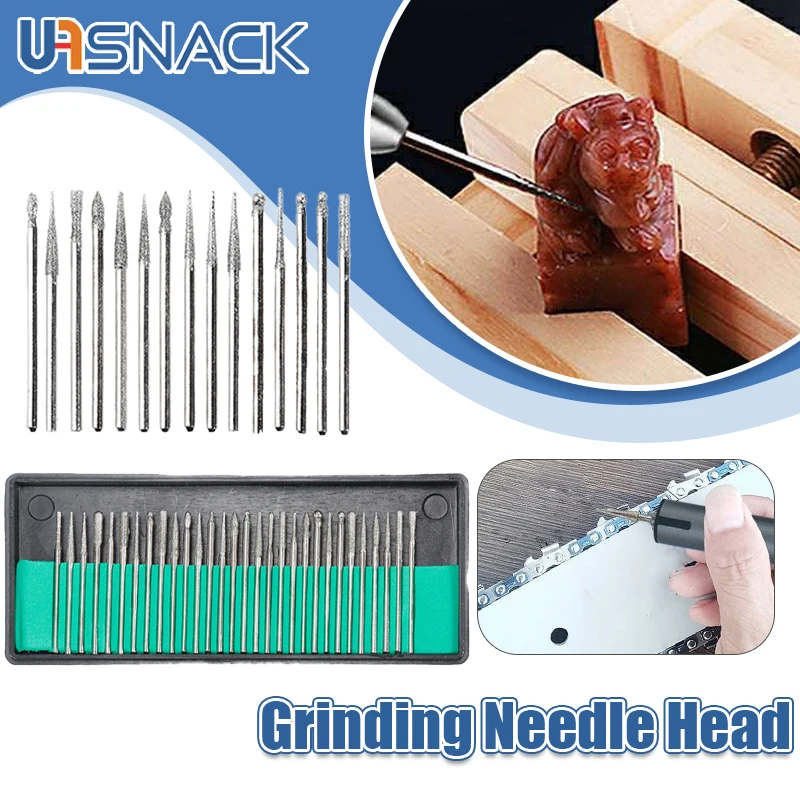 

Алмазный шлифовальный станок с хвостовиком, 2,35 мм, 30 шт.