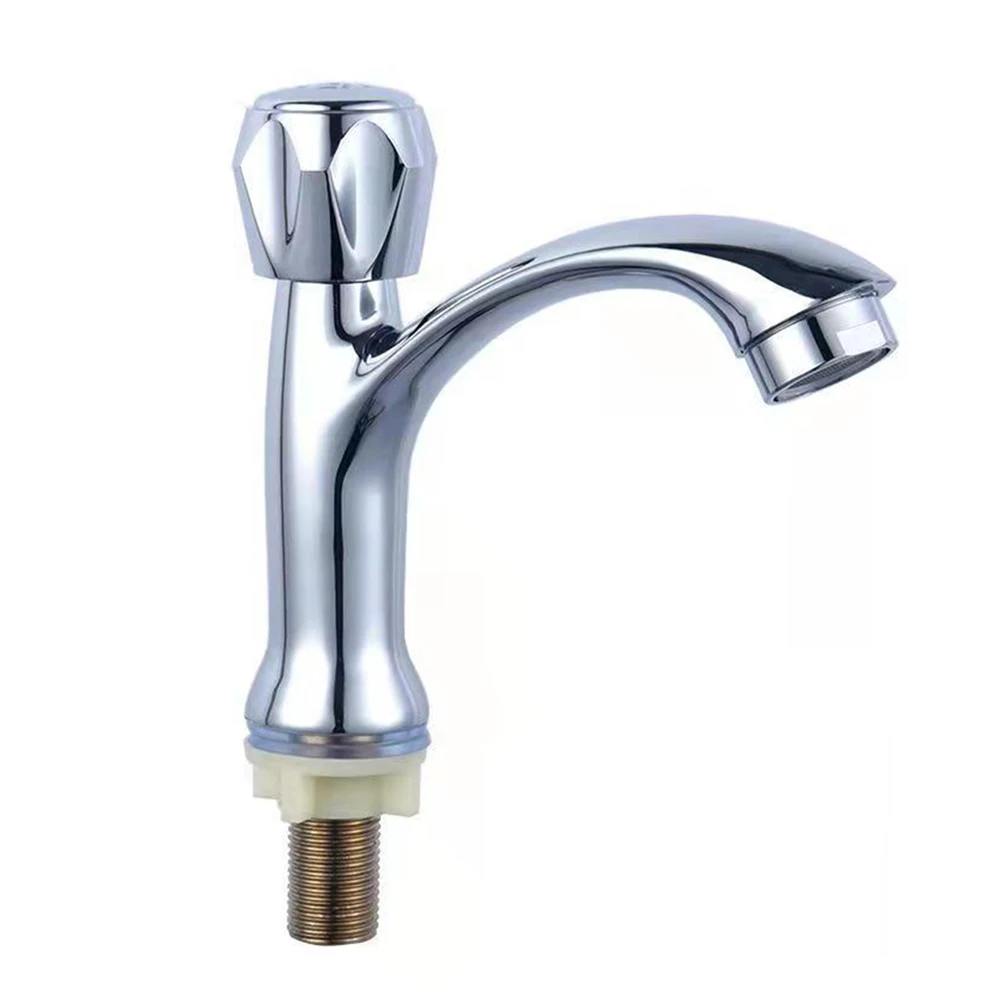 

Zinc Alloy Kitchen Faucet Water Purifier Single Hole Tap Single Cold Water Tap Kitchen Sink Mixer Tap Stream Sprayer Head