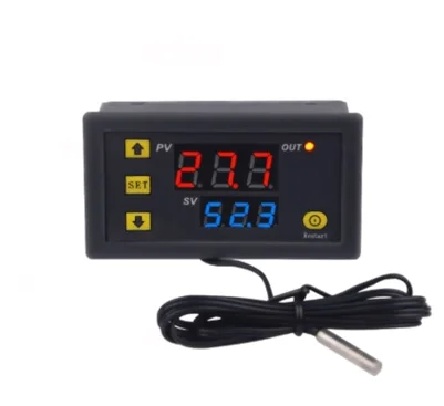 

W3230 12V 24V AC110-220V Probe line 20A Digital Temperature Control LED Display Thermostat With Heat/Cooling Control Instrument