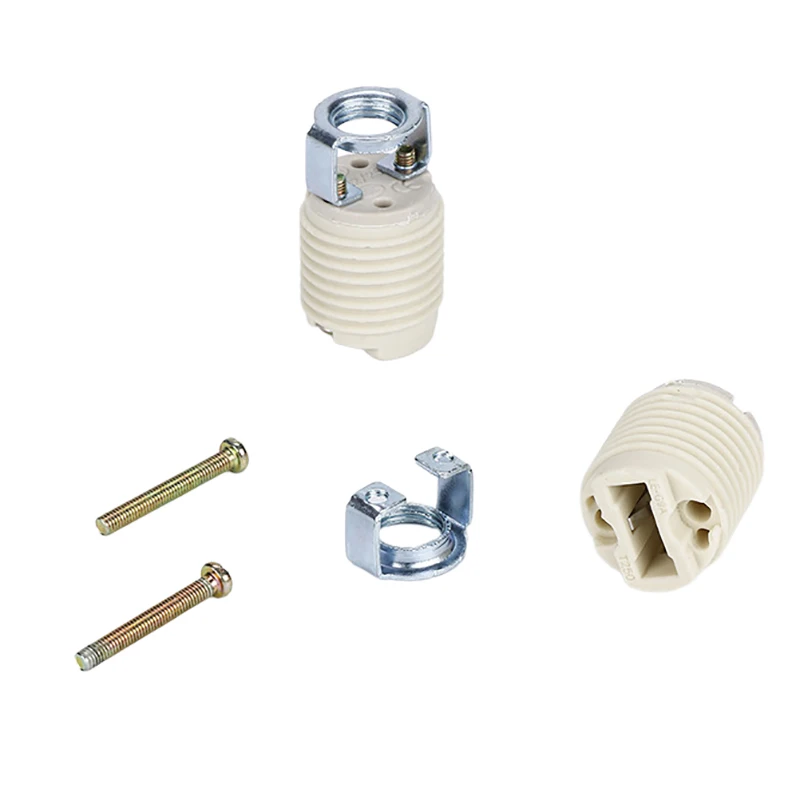 Цоколь G9 Screw для рукоделия держатель керамической лампы подставка дома