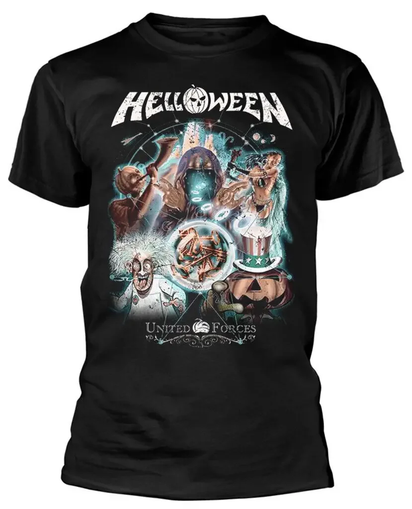 Футболка Helloween с воротником черная новая официальная!