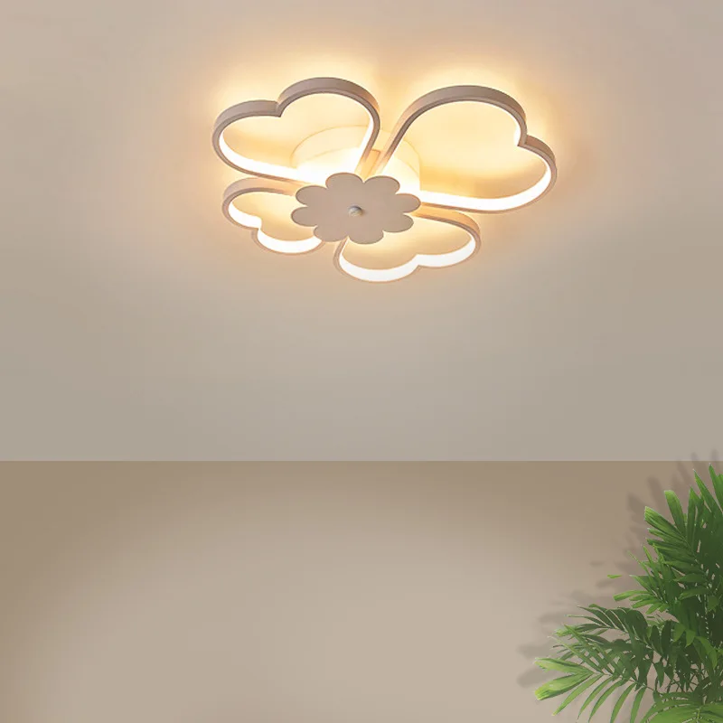 

Modern Lighting Simple LED Ceiling Lamp Clover Four Leaves Ceiling Chandelier Restaurant Bedroom Home Front Porch Decora Lamps