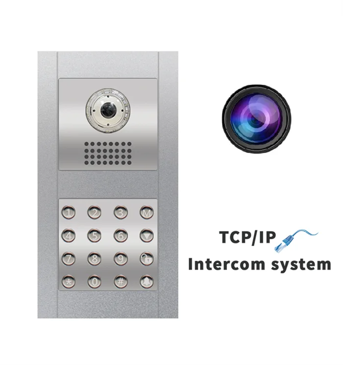 Горячая продажа TCP/IP 7-дюймовая система безопасности видеодомофона с сенсорным