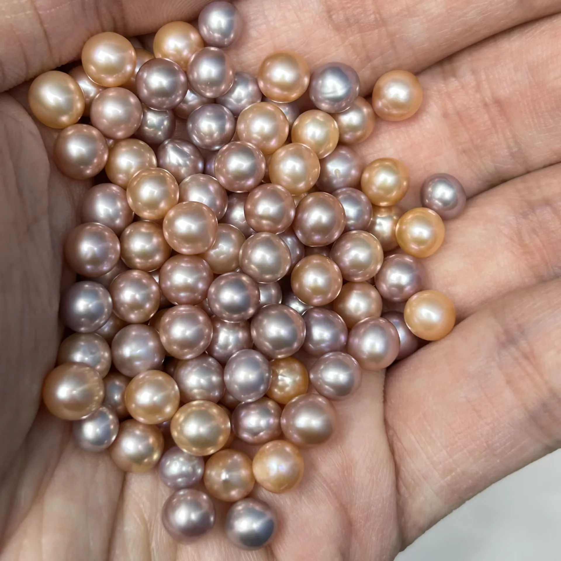 Натуральный пресноводный жемчуг AA оптовая продажа бусины для ювелирных изделий