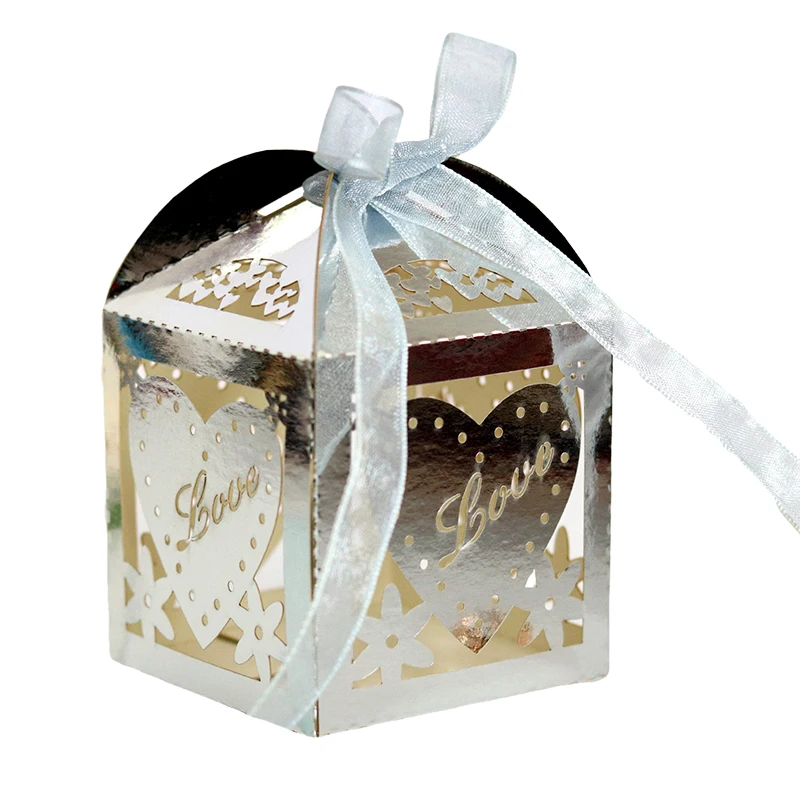 

Лазерные подарочные коробки для конфет, 10 шт.