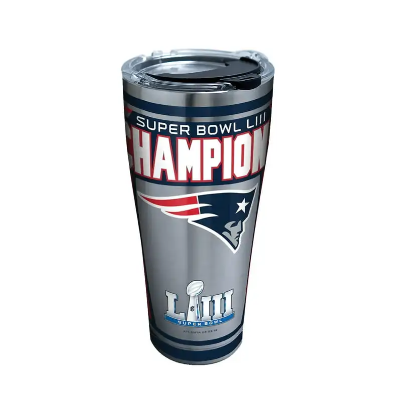

England Patriots LIII 30 oz Stainless Steel Tumbler Wooden box Molde para hornear Baking tray Air fryer silicone basket Silico
