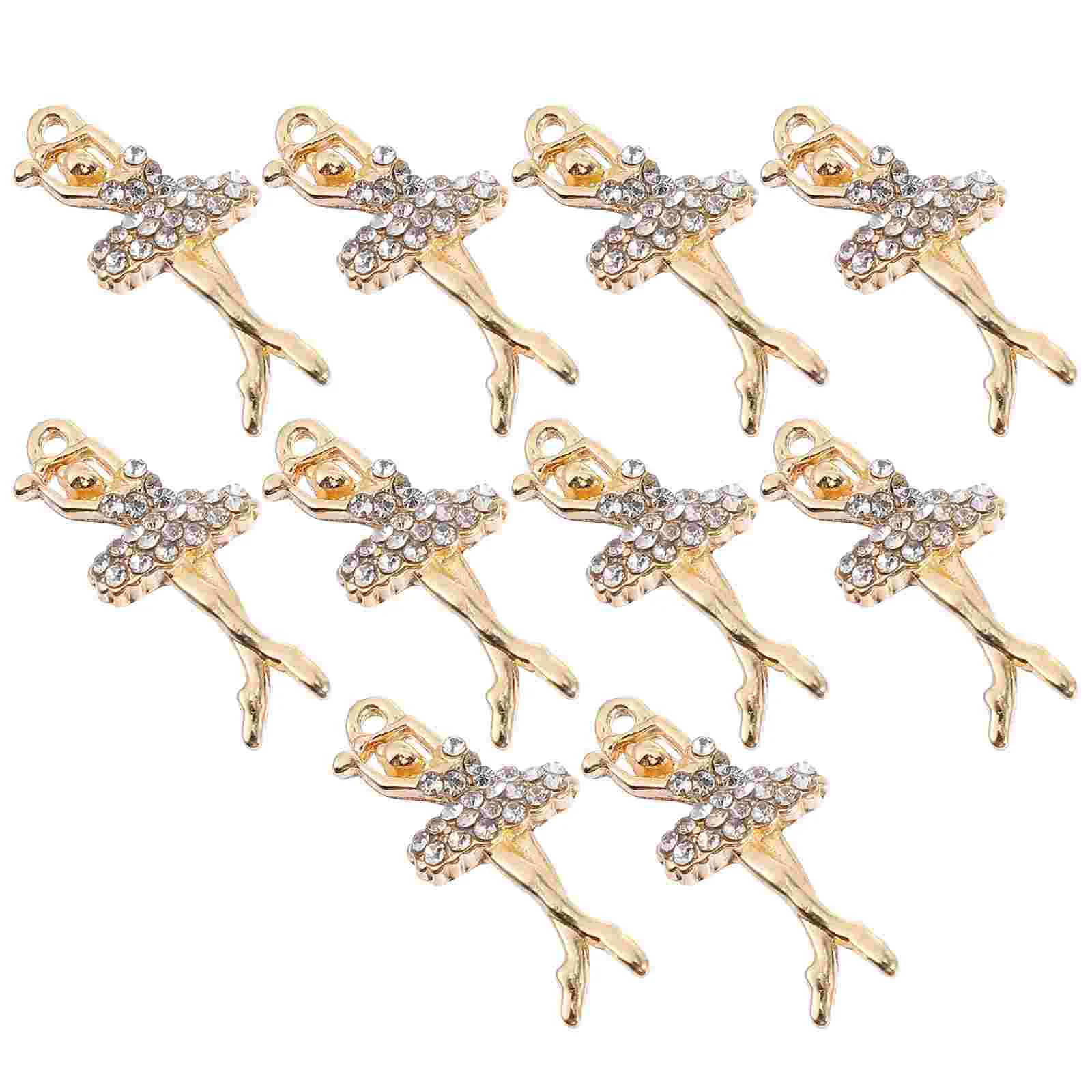 

10pcs Exquisite DIY Headdress Charms Hair Accessories Crystal Accessories