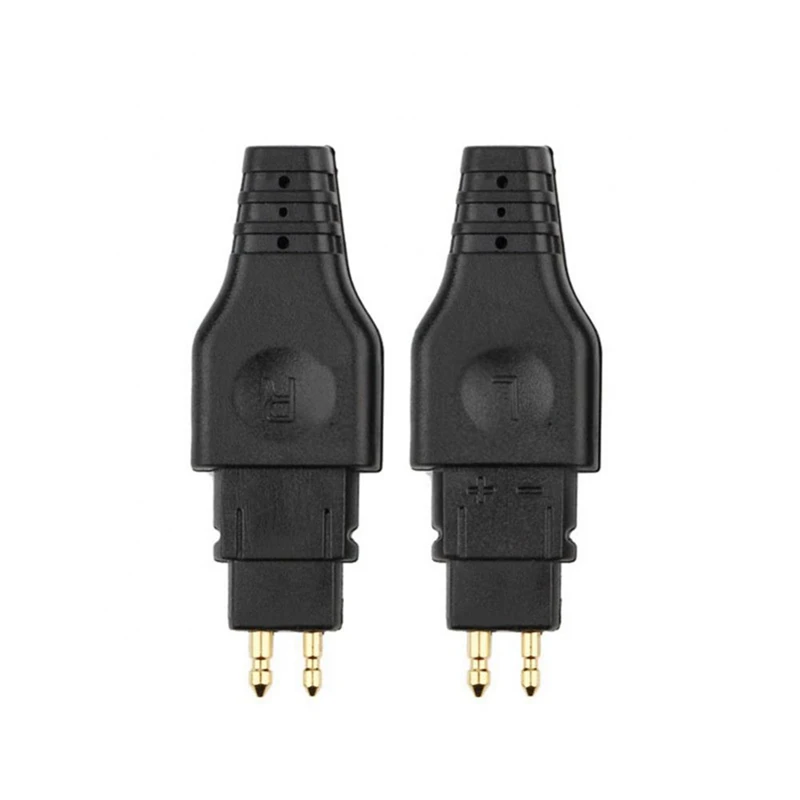 Разъем для кабеля мини-наушников Sennheiser HD650 HD600 HD580 HD25 черный