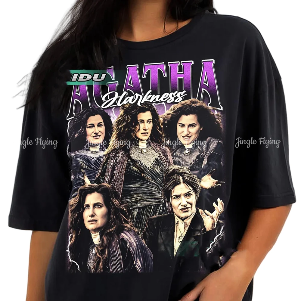 Ограниченная серия Agatha Harkness винтажная рубашка подарок для женщин и мужчин