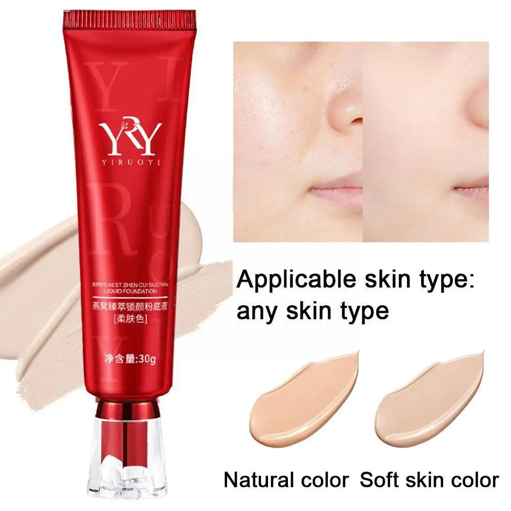 

Foundation Precious Luxury Herbal Extracts Concealer Oil-control Makeup Gift Puff Waterprof Cream Base Powder Triangular Fr O4M9