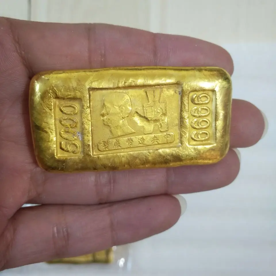 

Изысканные антикварные китайские латунные слитки из меди 200 шт./узор высылается случайным образом