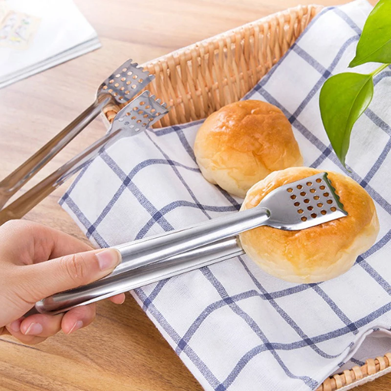 

Mini Stainless Steel Sugar Tongs Ice-Cube Picker Coffee Tea Food Serving Useful