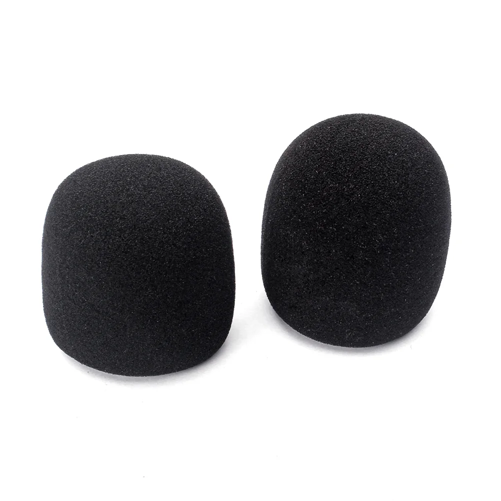 

36mm Microphone Cover Professional Thicken Studio Windscreen Protective Shield Sponge Microphone (Black)
