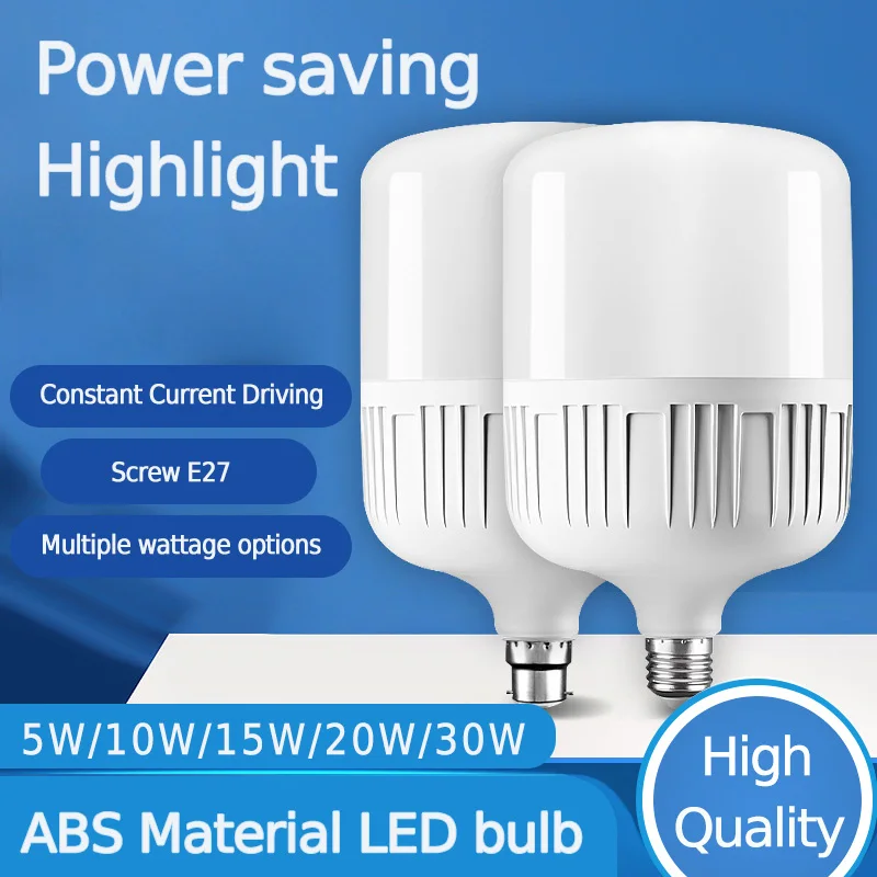 85/65/45/30/20/15 Вт светодиодная лампа E27 винтовой светильник для рта защита глаз