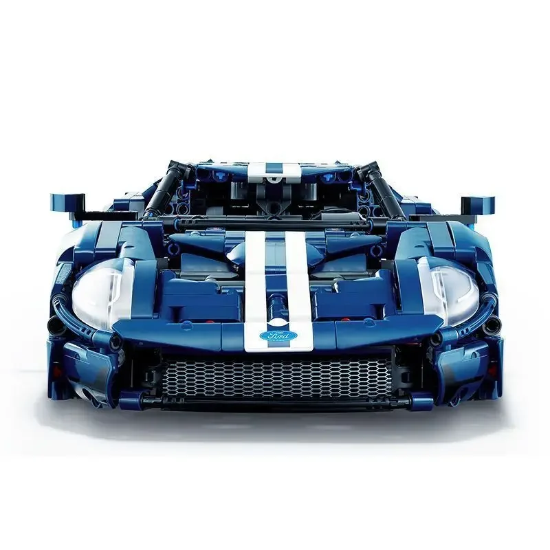 2024 Ford GT Muscle Sports Car Технический MOC 42154 Строительные блоки Модель гоночного