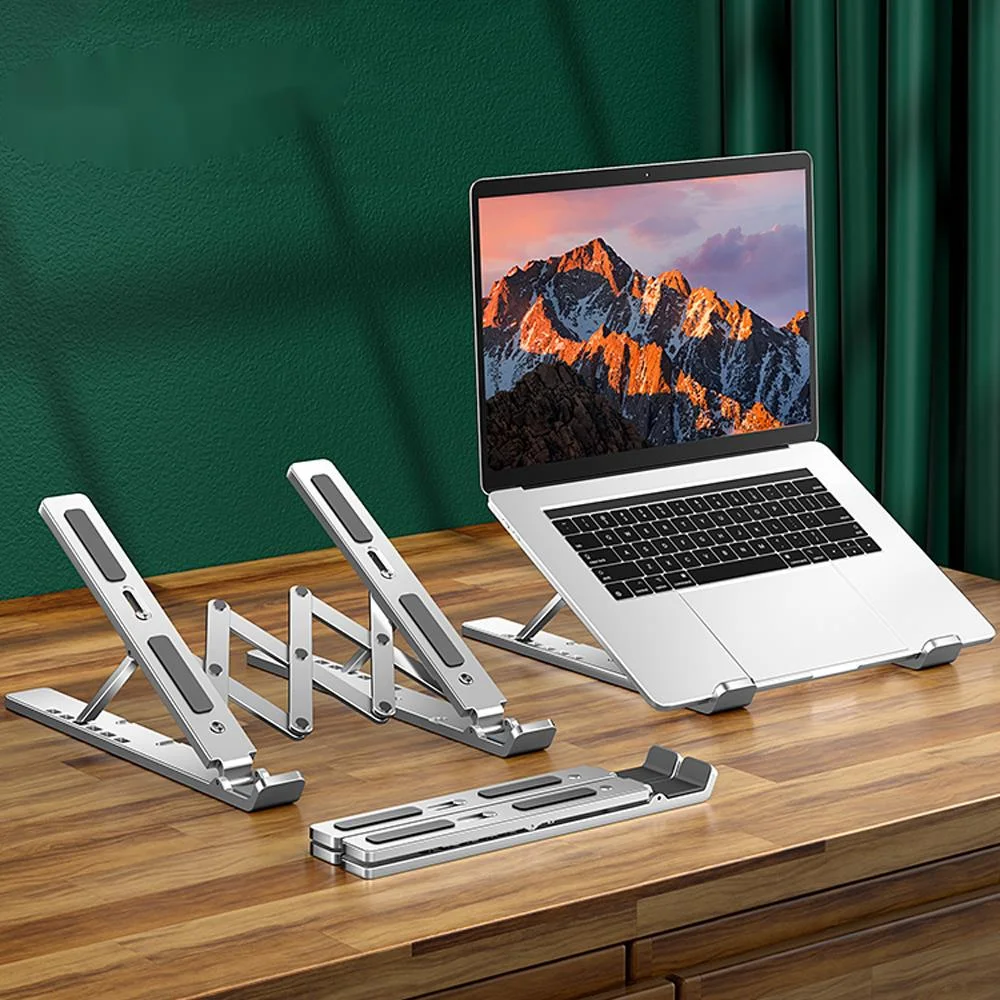 

Portable Laptop Stand Aluminum Laptop Table Base Foldable Support Notebook Stand For Macbook Computer iPad Tablet Laptop Holder
