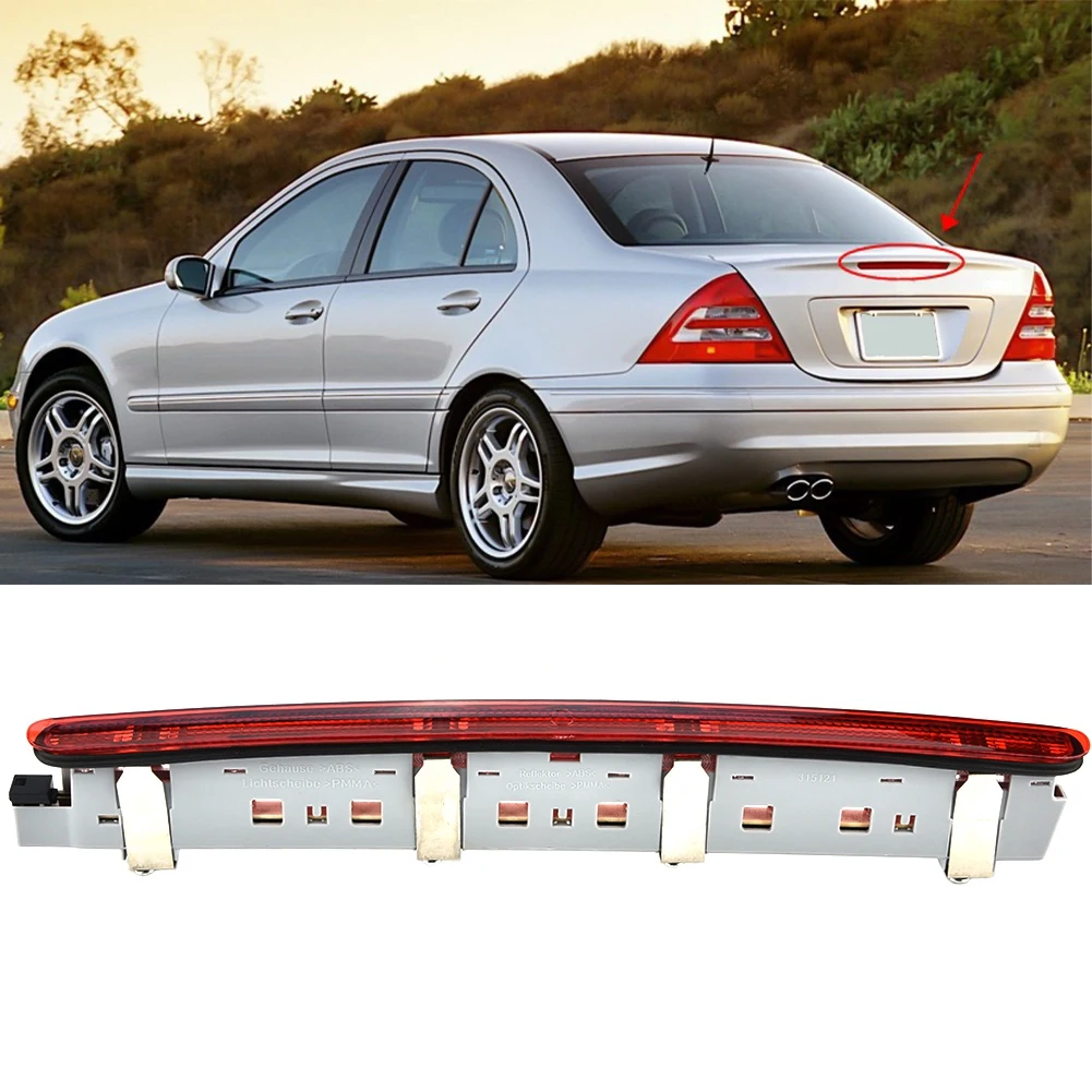 LED Tail Lights Third Stop Brake Light Rear Lamp for C class C230 C280 C350 2038201456