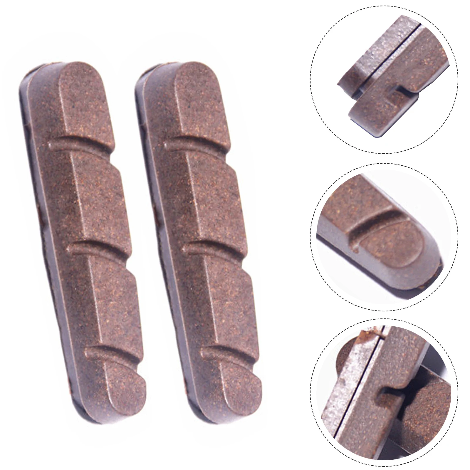 

1pair Replacement Brake Pads Carbon Rim Wheels Brake Pads Braided Composite For 105/Ultagra/ Sr Am Outdoor Riding Bike Brake