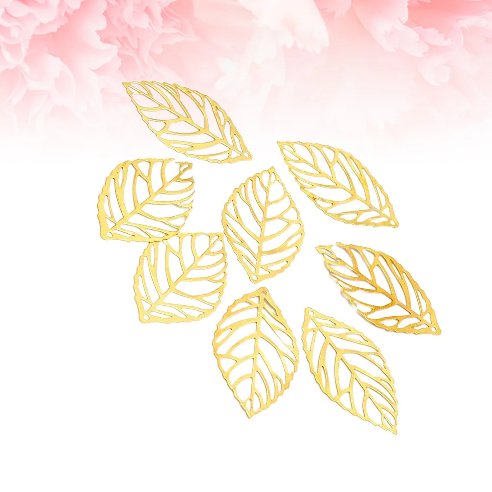 

100 шт., подвеска в виде листьев дерева