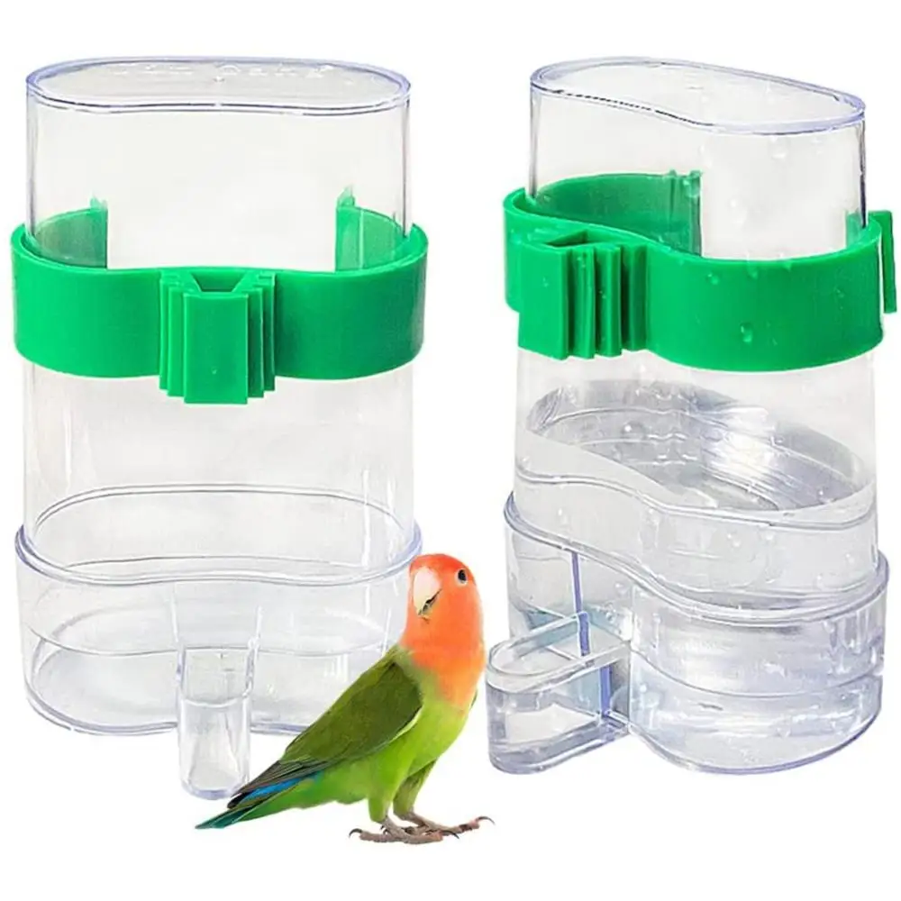 

Автоматическая пластиковая кормушка для попугаев Budgies Finch, миска для питья, чашка для кормления, диспенсер для воды