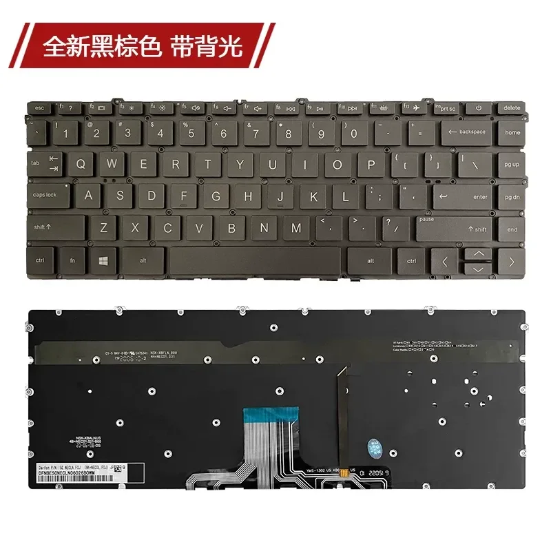 Фото Сменная клавиатура для ноутбуков HP 14-EC DW DV DY TPN-I137 Q244 Q234 Q243 Q262 №2