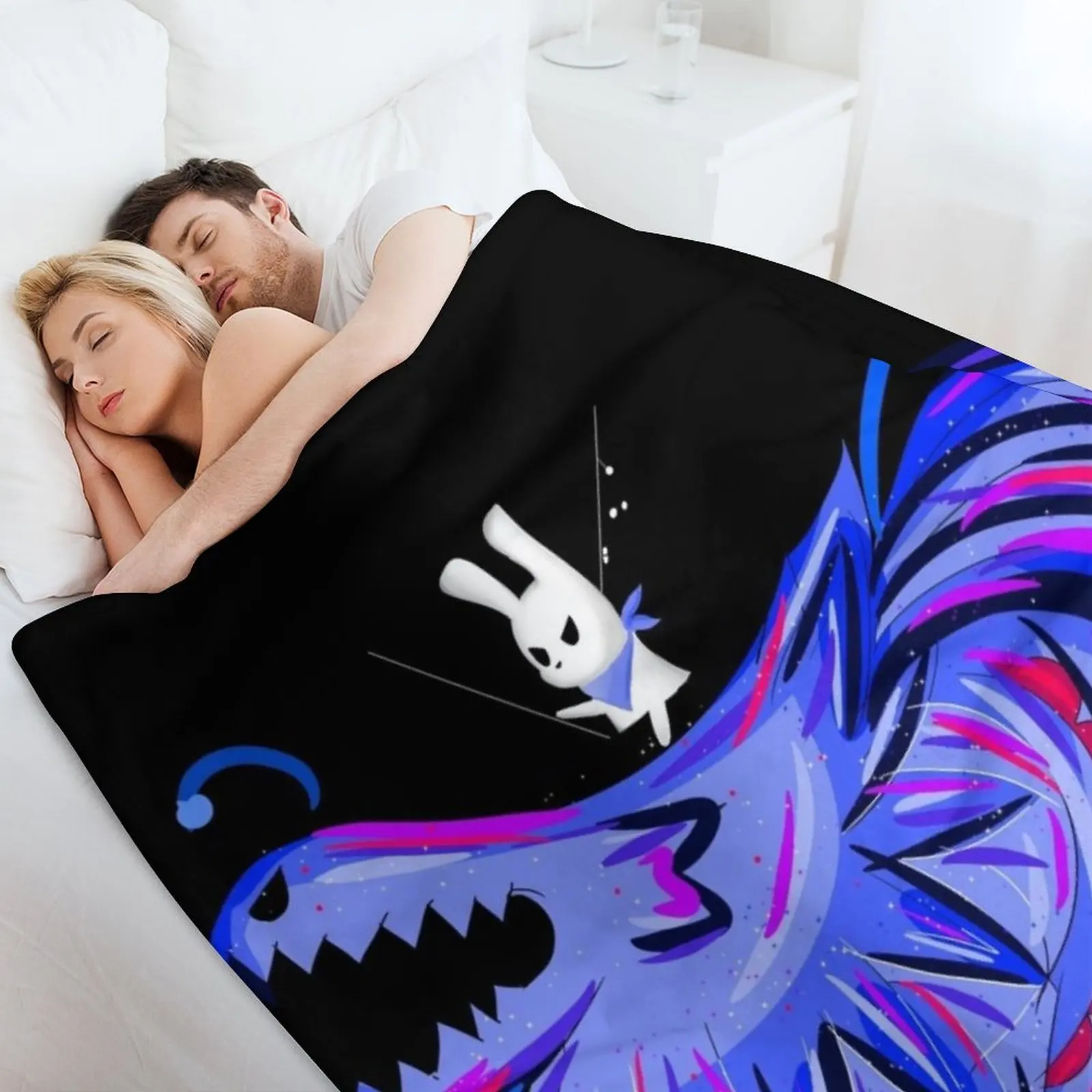 Одеяло Slugcat и ящерица для детских дизайнерских одеял