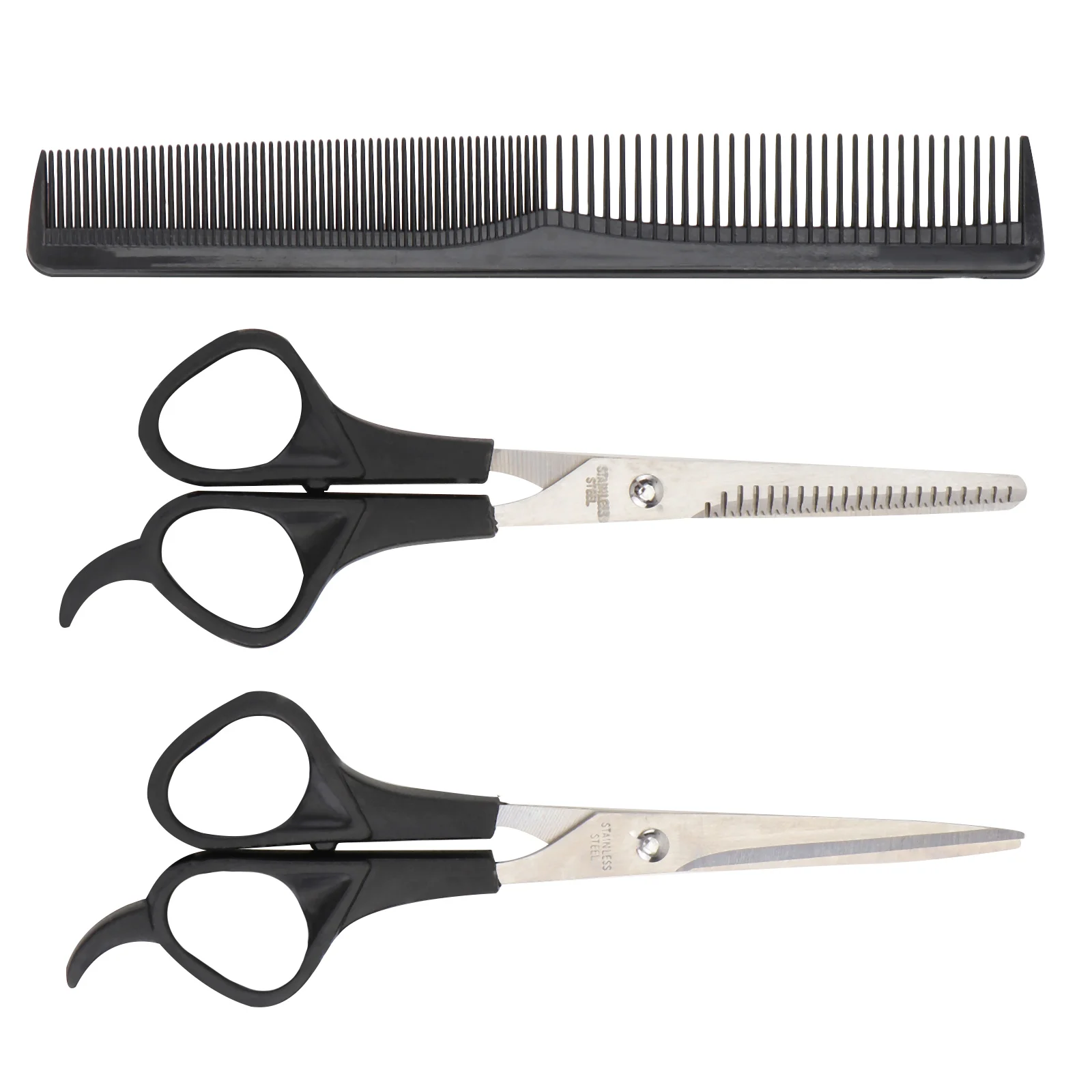

Hair Scissors Cutting Thinning Scissor Shear Hairdressing Shears Barber Set Comb Stainless Steel Flat Combs Women Stylist