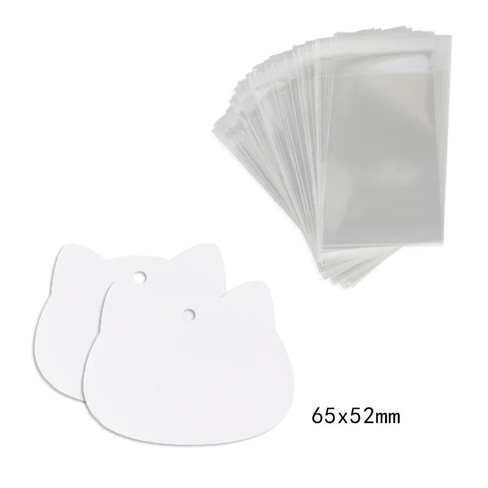 Карточки для украшений с кошачьей головой TRYTRYSEE