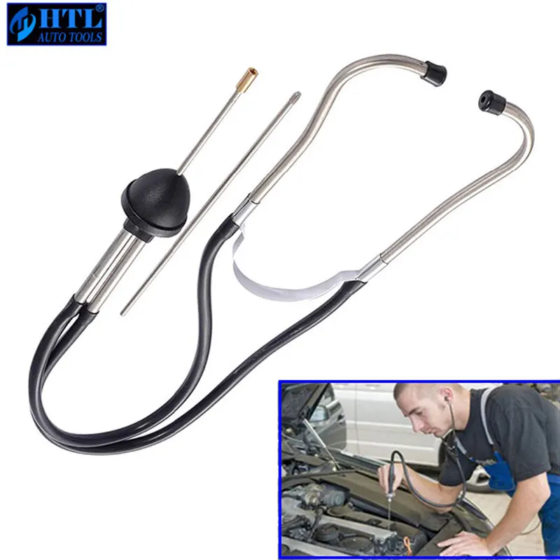 

Car stethoscope Auto Mechanics Engine Cylinder Stethoscope Hearing Tool Cylinders Stethoscope Car Engine Tester Diagnostic Tool