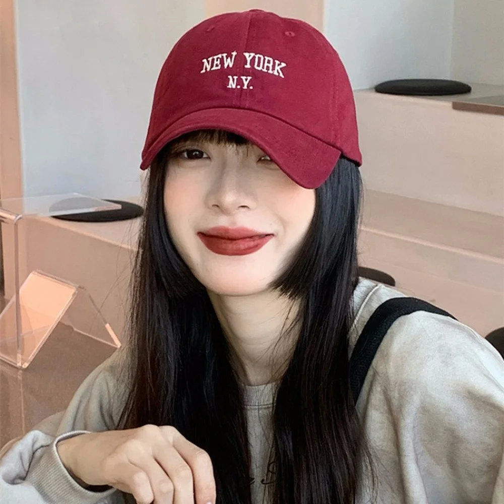 

Men's New York Embroidery Baseball Cap Unisex Kpop Outdoor Sports Snapback Sun Hat Female Retro Hip Hop Cotton Dad Hat 2022