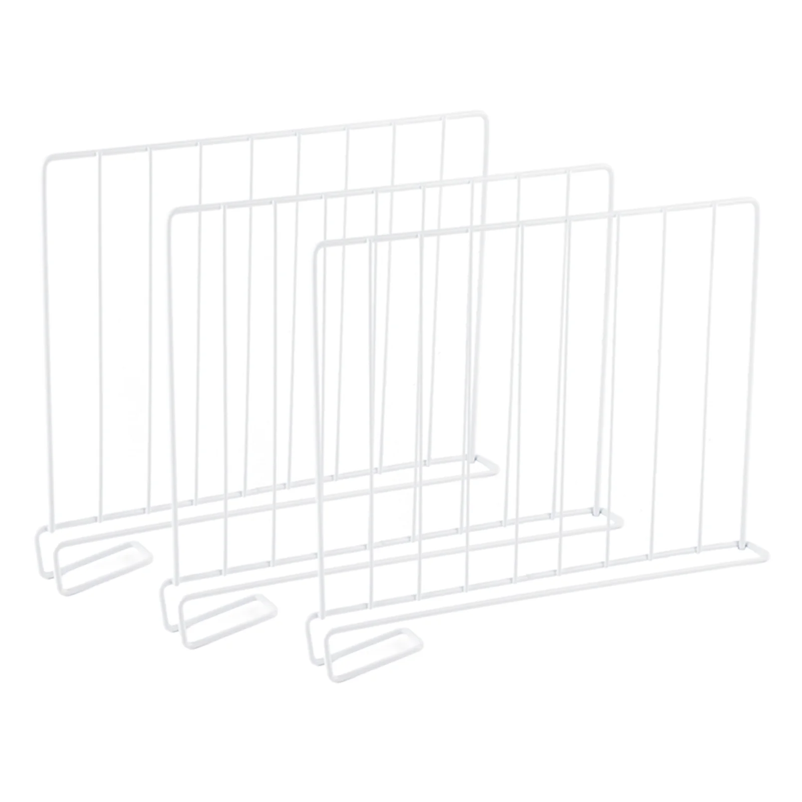 

3Pcs Closet Shelf Dividers Wardrobe Cabinet Partition Division Board Shelf Rack Holders