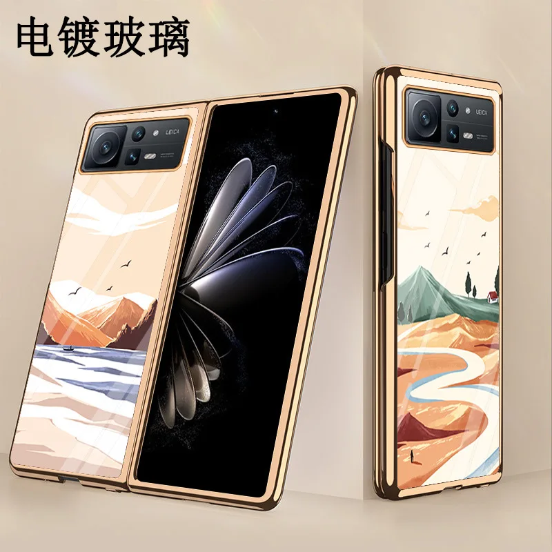 

Чехол из закаленного стекла для Mi Mix Fold 2, чехол для Xiao-Mi Mix Fold2, чехол