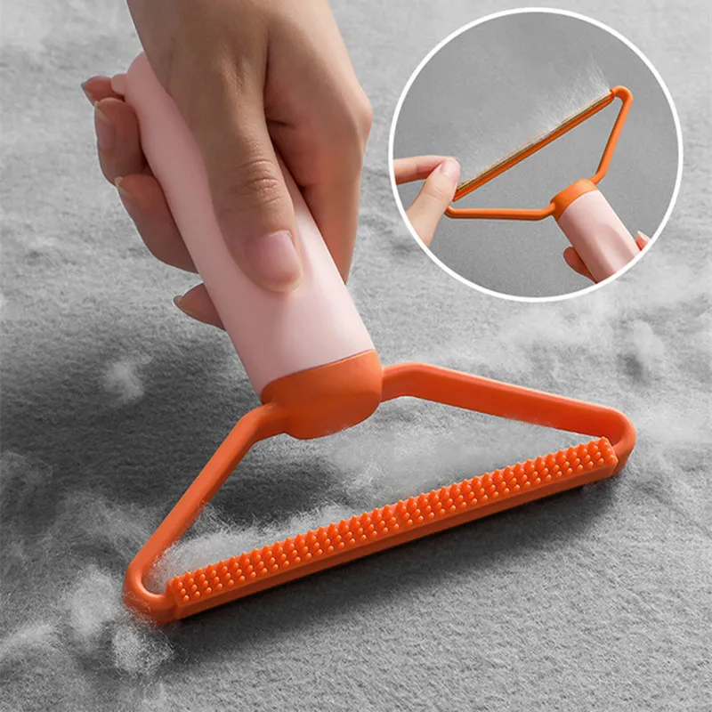 

Portable Lint Remover Pet Hair Remover Brush Manual Lint Roller Sofa Clothes Cleaning Lint Brush Fuzz Fabric Shaver Brush Tool