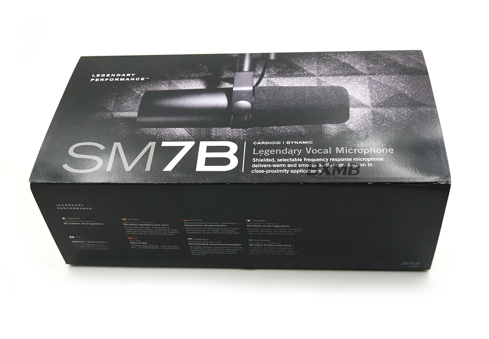 Профессиональный кардиоидный динамический микрофон SM7B выбираемая частотная