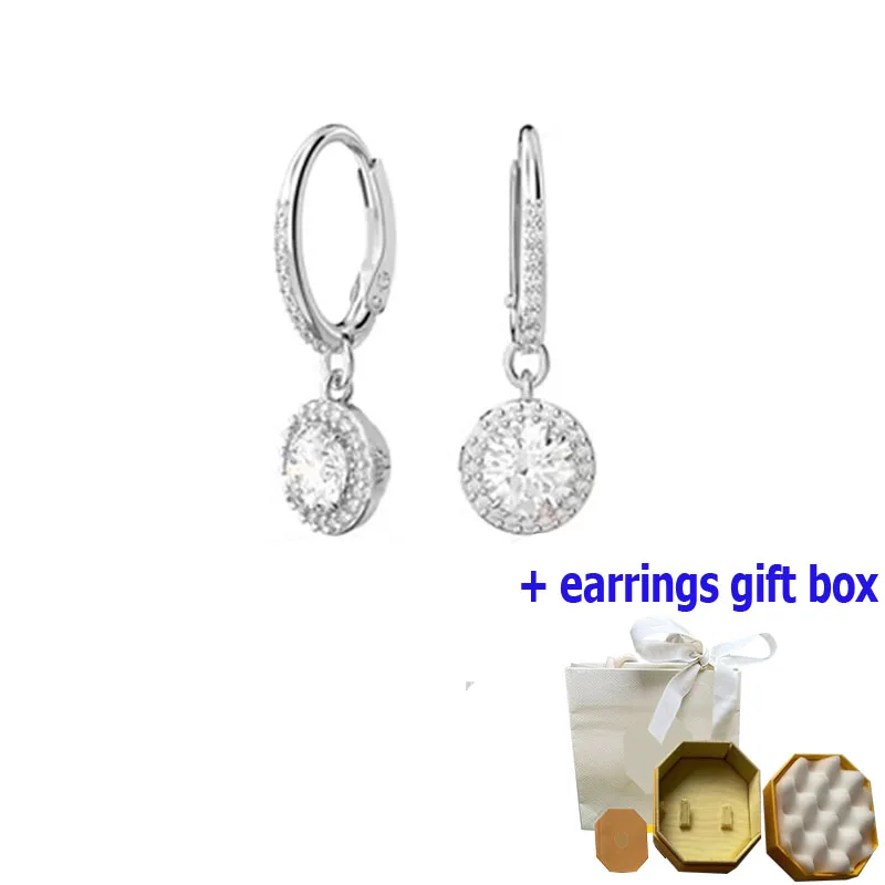 

Fashionab 2022 High Quality Women's Earring Jewelry Gema Collection Earrings for Holiday Gifts, Free Shipping, Delivery Gift Box