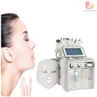 7 в 1 Профессиональный гидрорадиочастотный скраб для лица, кислородное очищение, лифтинг, Микродермабразия, косметический аппарат для спа