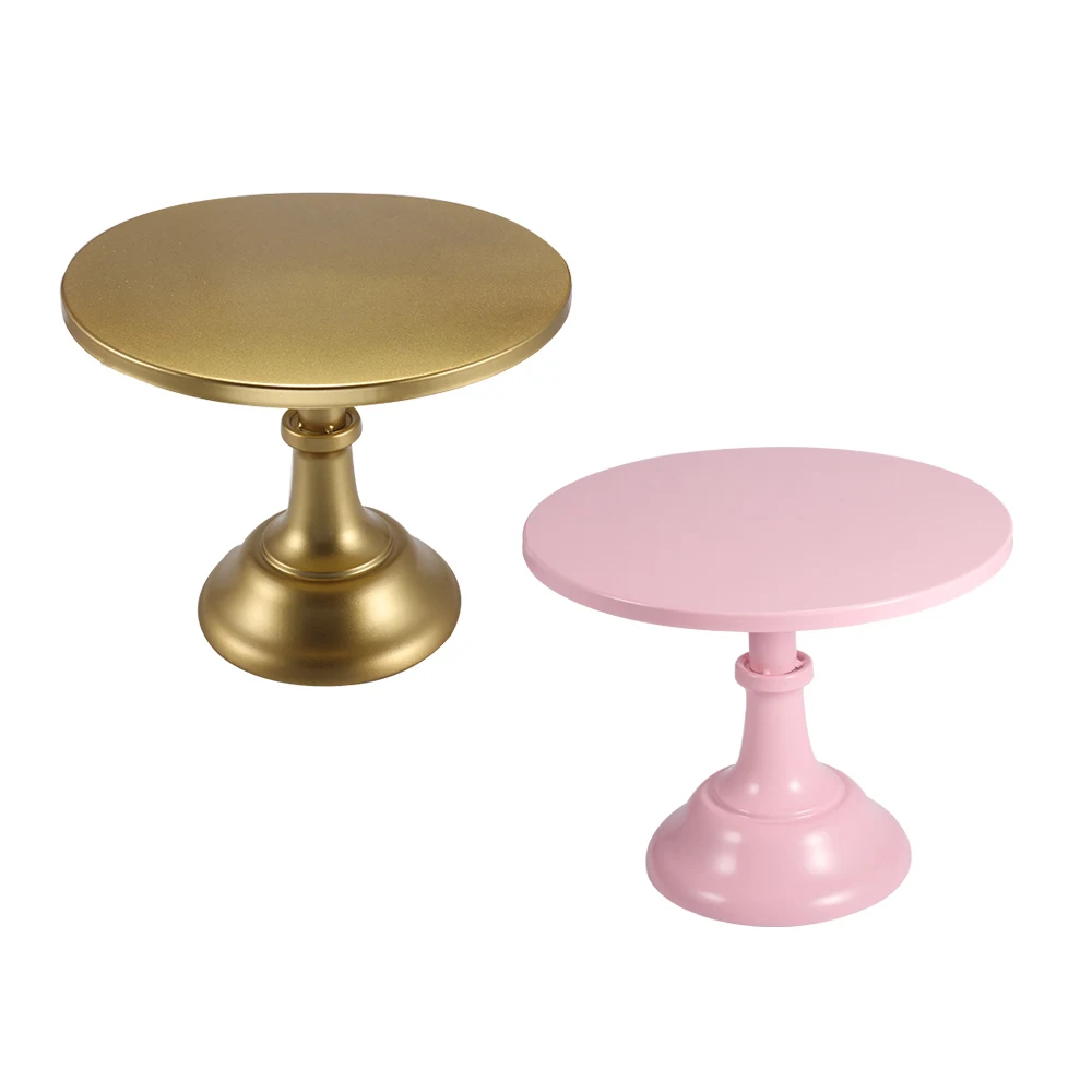 

10 inch Iron Round Cake Stand Pedestal Birthday Dessert Holder Wedding Party