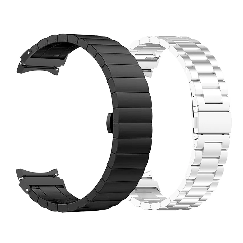 

No Gaps Strap For Galaxy Watch 4 5 6 40mm 44mm Metal Bracelet For Samsung Galaxy Watch 6 4 Classic 46mm 42mm 47mm 43mm Wtachband