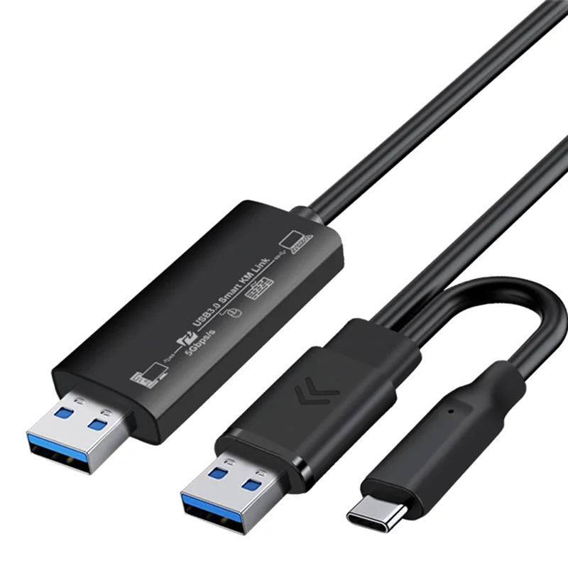 

Кабель USB 3,0 для копирования компьютерных данных с функцией взаимной передачи данных Type-C
