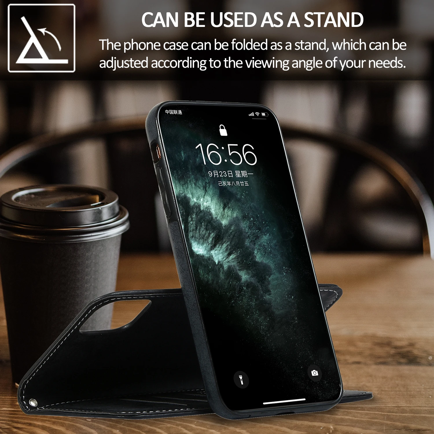 XR Shell For iPhone 14 13 12 11 Pro XS Max 6 8 7 Plus Case Retro Leather Wallet 2in1 Magnetic Detachable Flip Cases Cover Coque