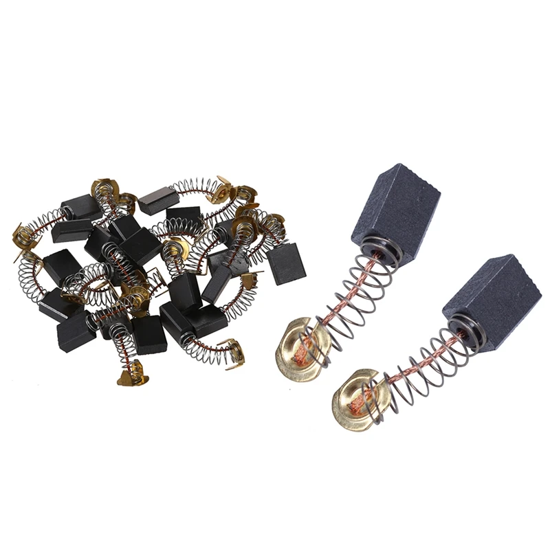 

8 Pcs 12 X 9 X 6Mm Electric Angle Grinder Carbon Brushes CB411 & 20 Pcs Carbon Brushes For Makita CB-153 CB153 Saw 6.3Mm X 13.